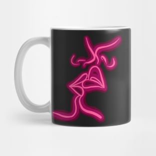 Neon Kiss - Plump Pink Mug